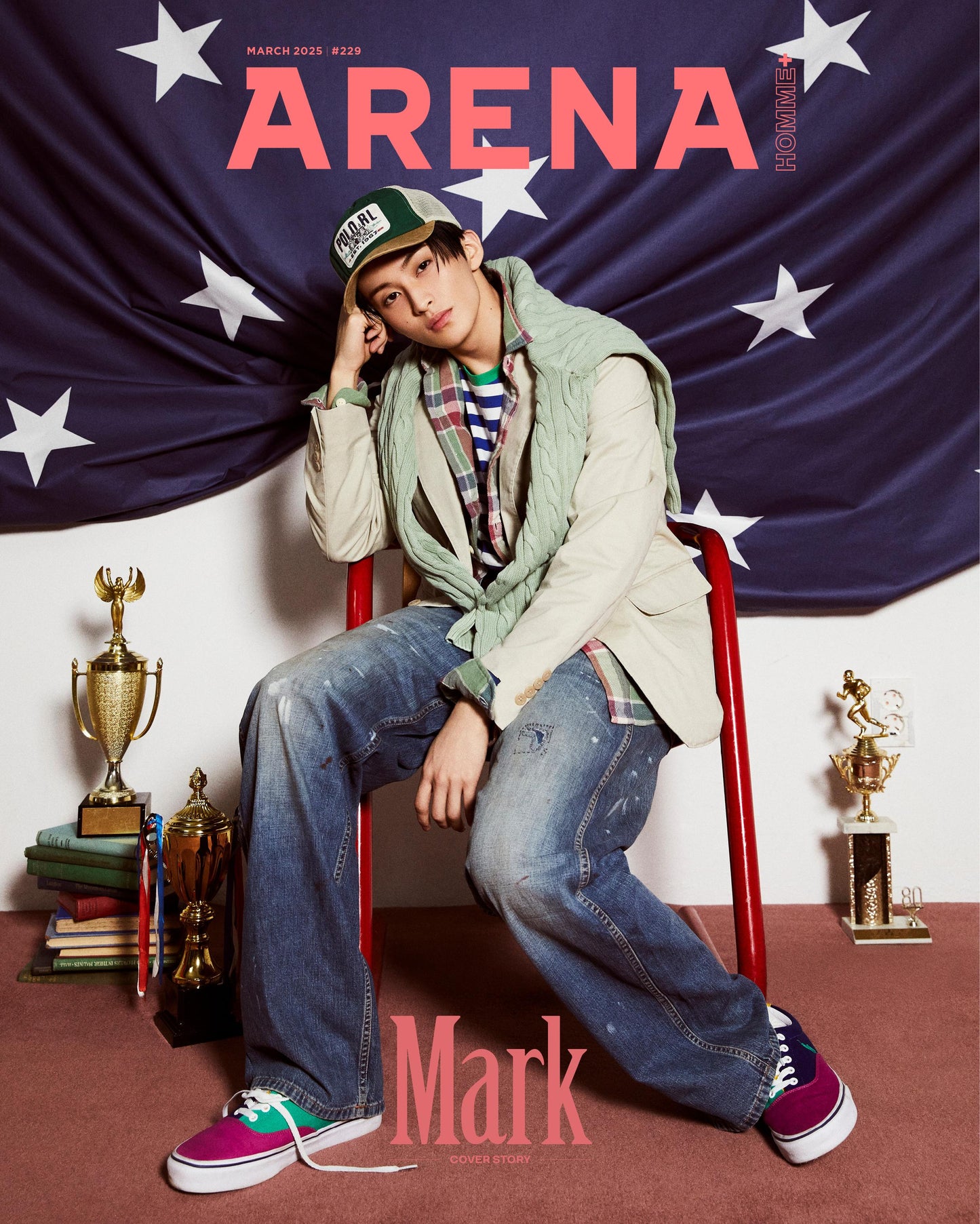 (PREVENTA) MARK - [ARENA HOMME] 2025.03 (COVER : NCT MARK)