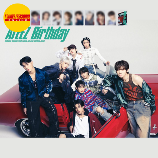 (PREVENTA) ATEEZ - JAPAN 4th SINGLE "Birthday" + TOWER RECORDS GIFT