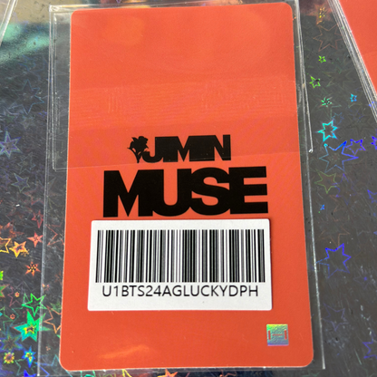 BTS JIMIN - 2nd Solo Album 'MUSE' SET + WEVERSE LUCKY DRAW