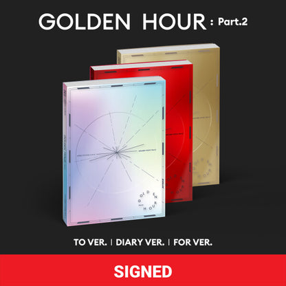 (PREVENTA) (AUTOGRAFIADO) ATEEZ - 11th Mini Album [GOLDEN HOUR : Part.2] (SIGNED)