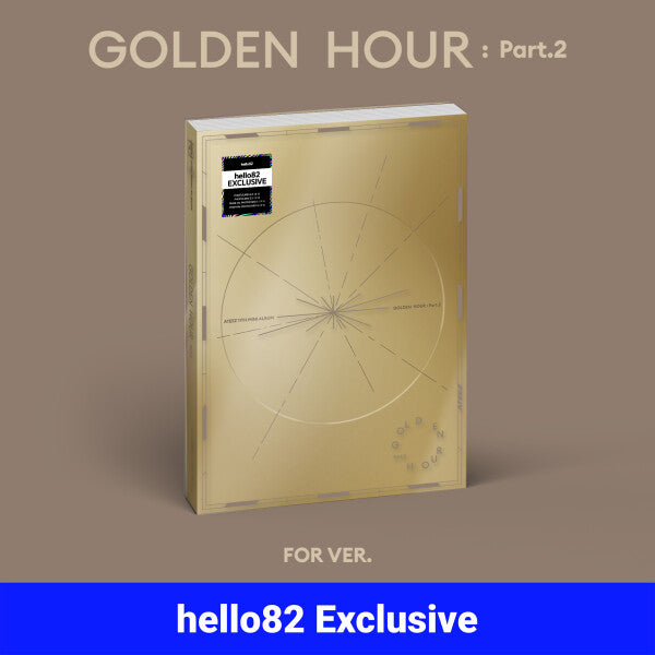 (PREVENTA) ATEEZ - 11th Mini Album [GOLDEN HOUR : Part.2] HELLO82 EXCLUSIVE