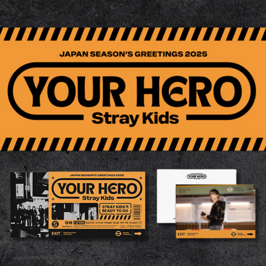 (PREVENTA) STRAY KIDS - JAPAN SEASON's GREETINGS 2025 "Your Hero" + Bonus : Postcard