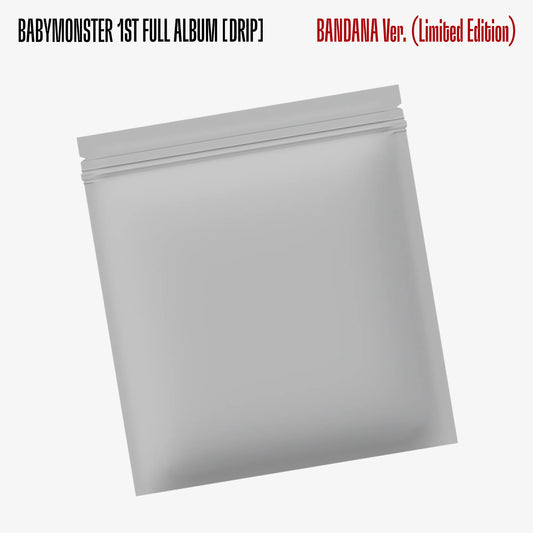 (PREVENTA) BABYMONSTER - 1st FULL ALBUM [DRIP] BANDANA Ver. (Limited Edition)