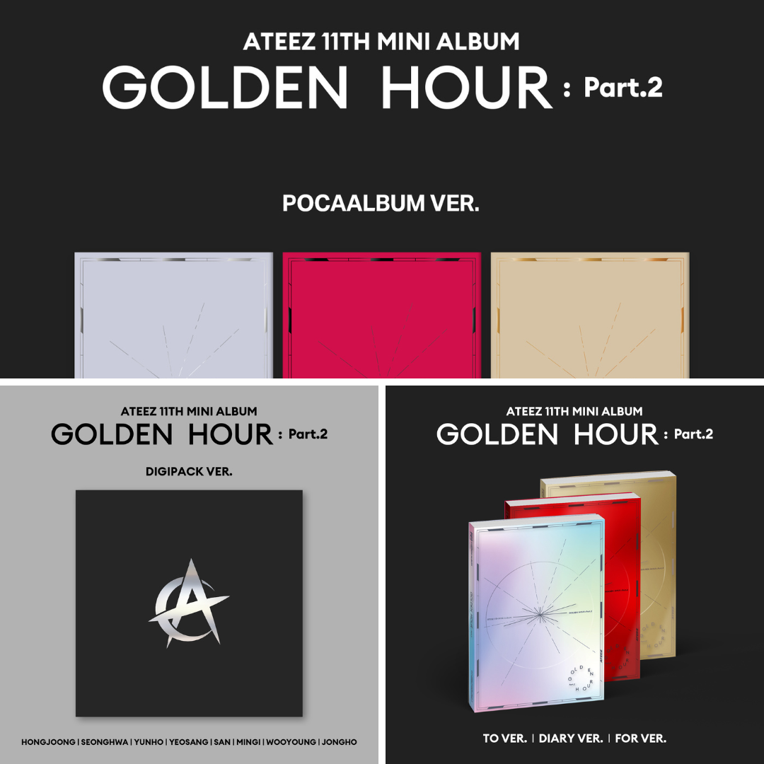 (PREVENTA) ATEEZ - 11th Mini Album [GOLDEN HOUR : Part.2]