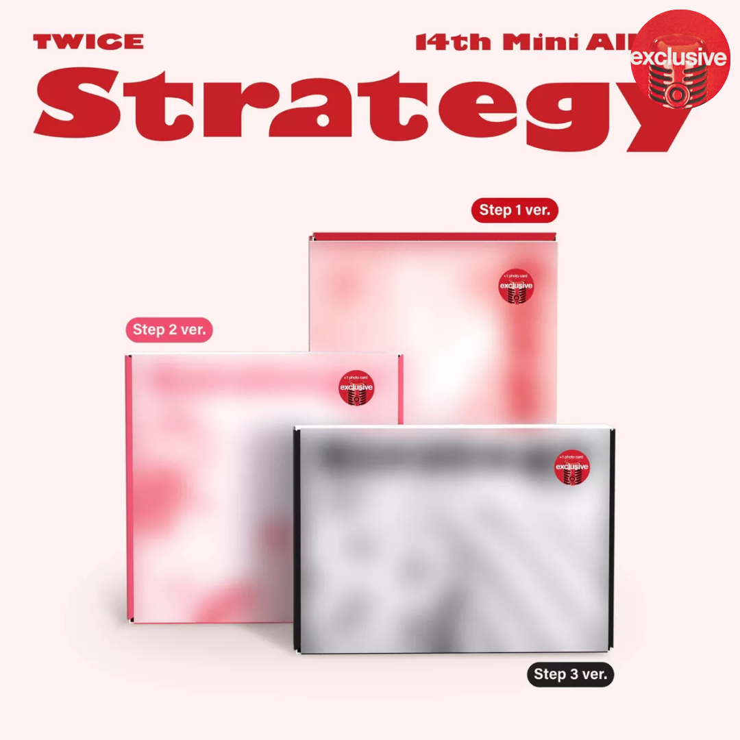 (PREVENTA) TWICE - 14th Mini Album [STRATEGY] (TARGET EXCLUSIVE)