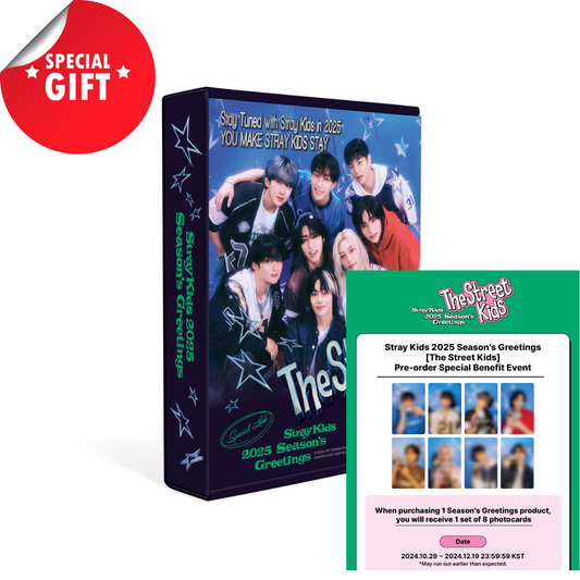 (PREVENTA) STRAY KIDS - 2025 Season’s Greetings [The Street Kids] + P.O.B