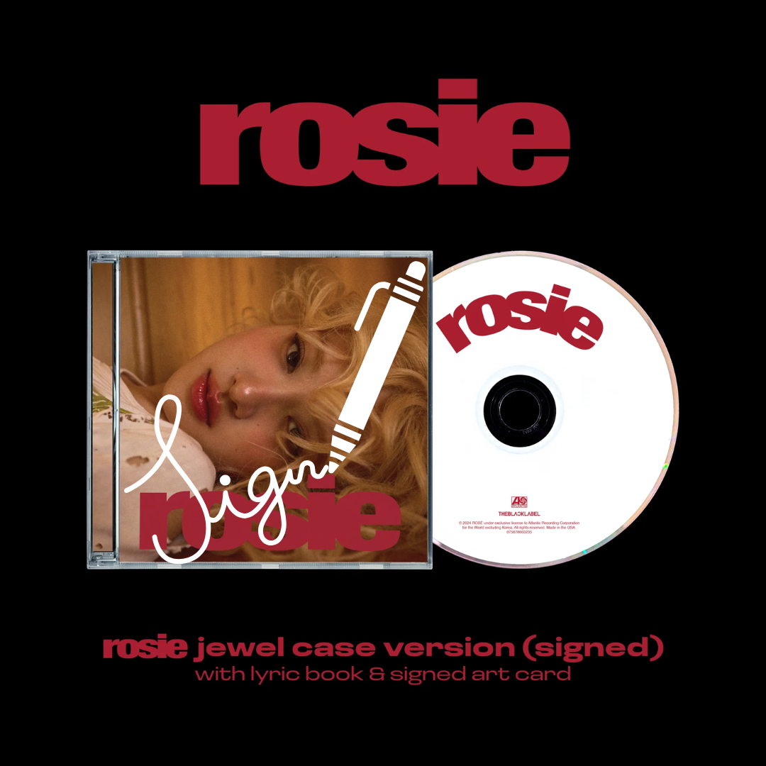 (PREVENTA) (SIGNED) ROSÉ - rosie jewel case version (AUTOGRAFIADO)