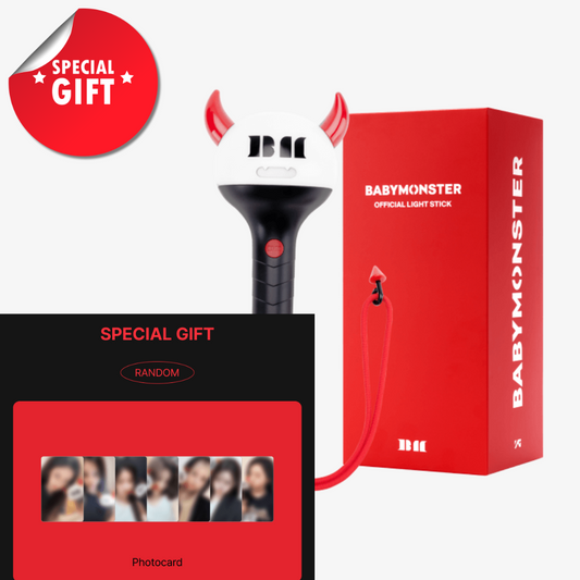 (PREVENTA) BABYMONSTER - OFFICIAL LIGHT STICK + P.O.B