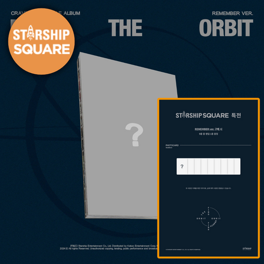 (PREVENTA) CRAVITY - Single Album [FIND THE ORBIT] (Special Edition REMEMBER ver.) + STARSHIP GIFT