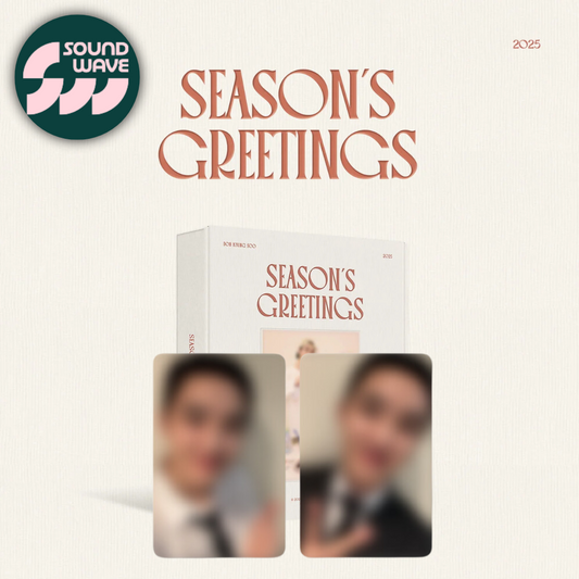 (PREVENTA) (EXO, D.O) DOH KYUNG SOO - 2025 SEASON'S GREETINGS + SOUNDWAVE GIFT