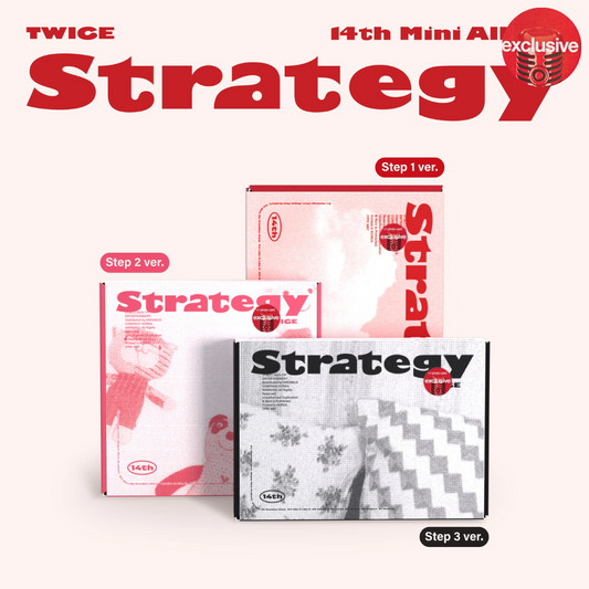 TWICE - 14th Mini Album [STRATEGY] (TARGET EXCLUSIVE)