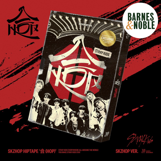 (PREVENTA) STRAY KIDS -  SKZHOP HIPTAPE 合 (HOP) (BARNES & NOBLE exclusive)