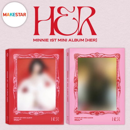 (PREVENTA) MINNIE ((G)-IDLE) - 1st Mini Album [HER] + MAKESTAR GIFT