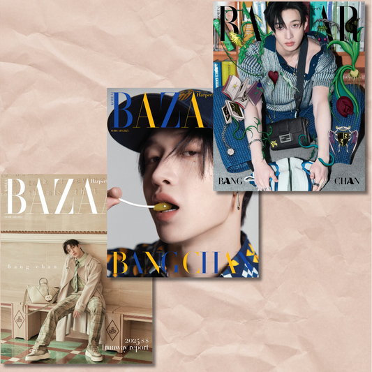 (PREVENTA) BANG CHAN (Stray Kids) - FEBRUARY 2025 [BAZAAR]