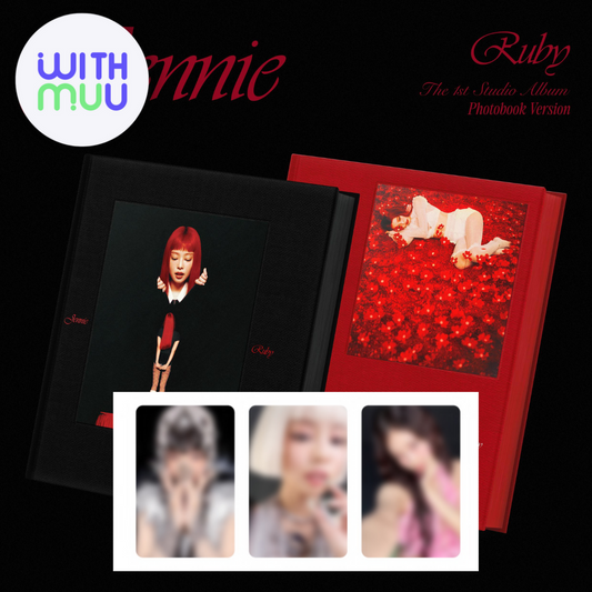 (PREVENTA) JENNIE - 1st Studio Album [RUBY] (PHOTOBOOK) + WITHMUU GIFT