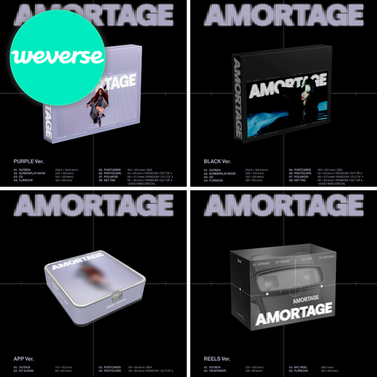 (PREVENTA) JISOO - MINI ALBUM [AMORTAGE] + WEVERSE GIFT