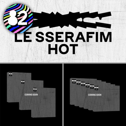 (PREVENTA) LE SSERAFIM - 5th Mini Album 'HOT' + HELLO82 EXCLUSIVE