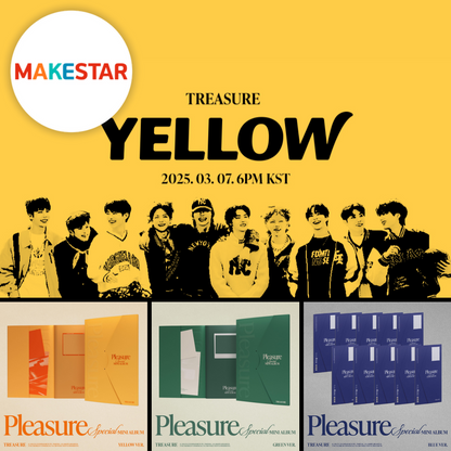 (PREVENTA) TREASURE - SPECIAL MINI ALBUM [PLEASURE] + MAKESTAR GIFT