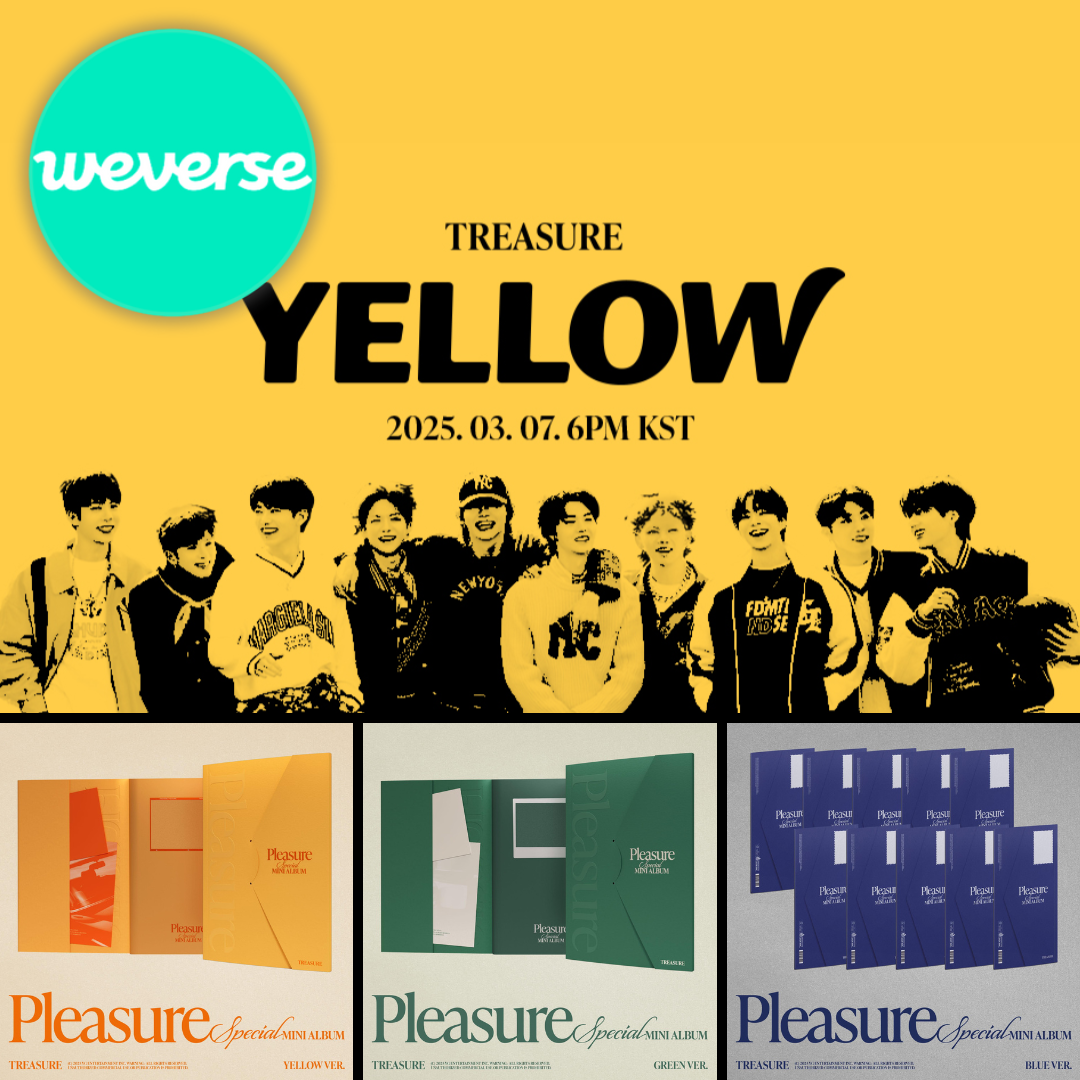 (PREVENTA) TREASURE - SPECIAL MINI ALBUM [PLEASURE] + WEVERSE GIFT