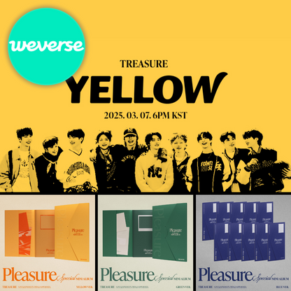 (PREVENTA) TREASURE - SPECIAL MINI ALBUM [PLEASURE] + WEVERSE GIFT