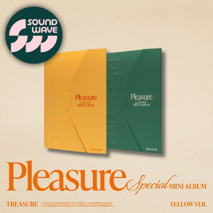 (PREVENTA) TREASURE - SPECIAL MINI ALBUM [PLEASURE] + SOUNDWAVE GIFT