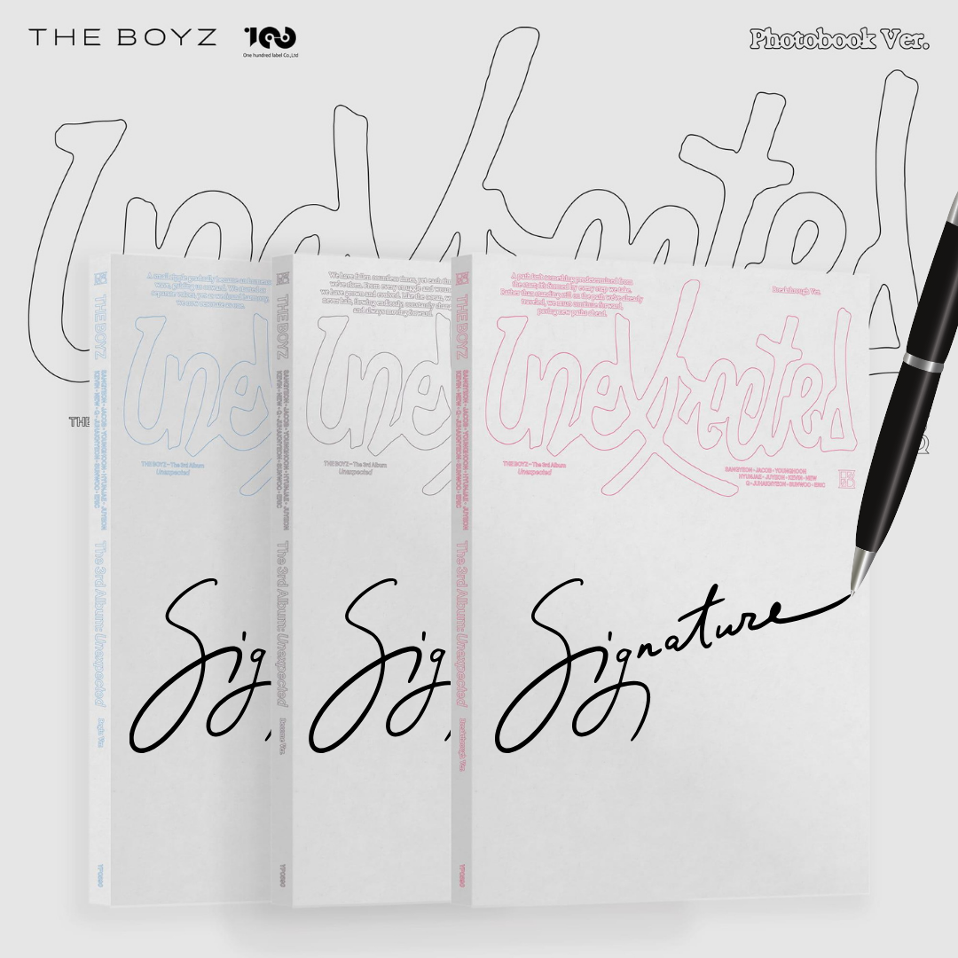 (PREVENTA) THE BOYZ - UNEXPECTED (SIGNED ALBUM)