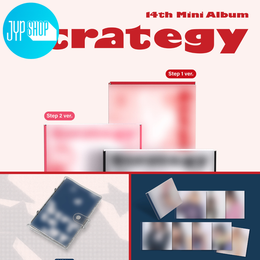 (PREVENTA) TWICE - 14th Mini Album [STRATEGY]+ JYP GIFT