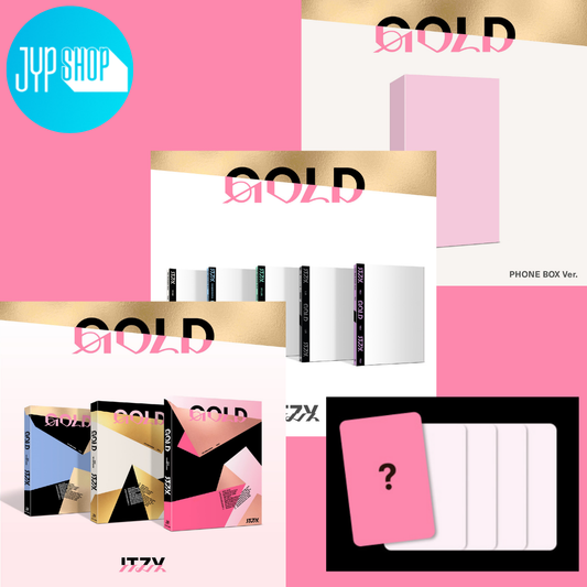 (PREVENTA) ITZY - MINI ALBUM [GOLD] + JYP GIFT