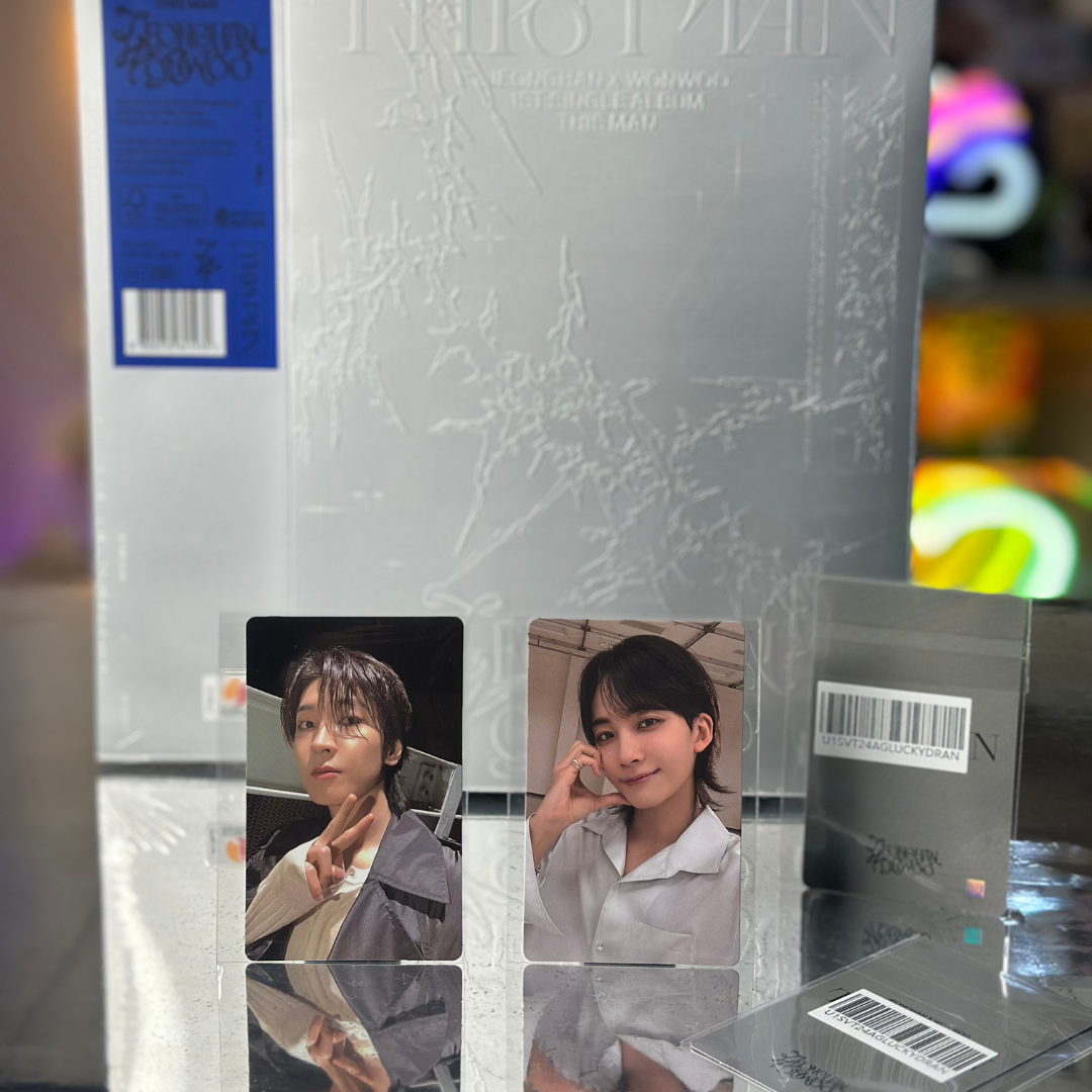 SEVENTEEN - JEONGHAN X WONWOO - 1st Single Album [THIS MAN] + LUCKY DRAW