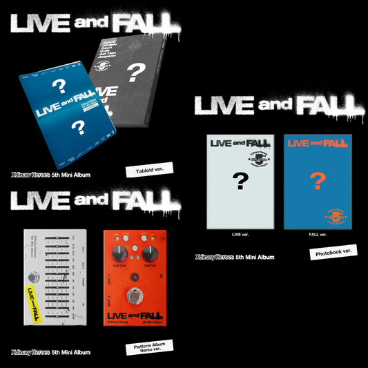 (PREVENTA) Xdinary Heroes - 5th Mini Album [LIVE and FALL]