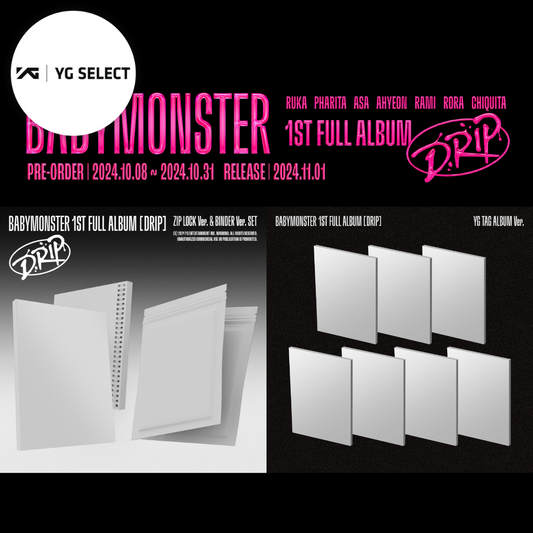 (PREVENTA) BABYMONSTER - 1st FULL ALBUM [DRIP] + YG SELECT GIFT