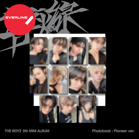 (PREVENTA) THE BOYZ - 9th MINI ALBUM [導火線] (PIONEER PHOTOBOOK) + EVERLINE GIFT