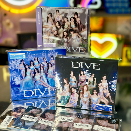 TWICE - JAPAN 5th ALBUM (DIVE) + P.O.B