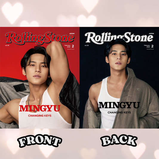 MINGYU (SEVENTEEN) - ROLLING STONE JAPAN FEBRUARY 2025 Issue