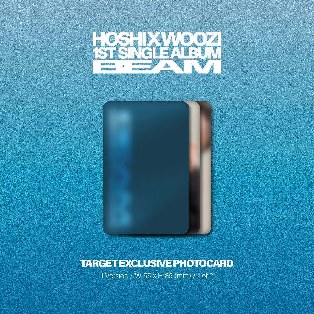 (PREVENTA) HOSHI X WOOZI (SEVENTEEN) - 1ST SINGLE ALBUM "BEAM" (TARGET EXCLUSIVE)