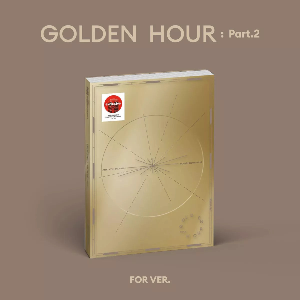 (PREVENTA) ATEEZ - 11th Mini Album [GOLDEN HOUR : Part.2] (TARGET EXCLUSIVE)