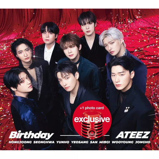 (PREVENTA) ATEEZ - [BIRTHDAY] JAPAN EDITION (Target Exclusive)