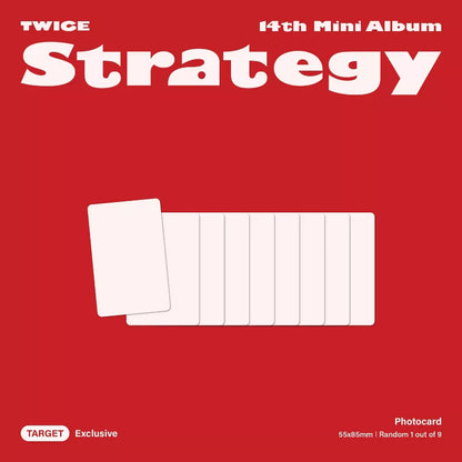 (PREVENTA) TWICE - 14th Mini Album [STRATEGY] (TARGET EXCLUSIVE)