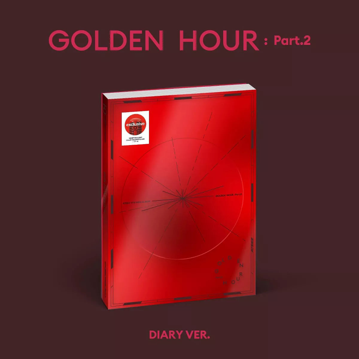 (PREVENTA) ATEEZ - 11th Mini Album [GOLDEN HOUR : Part.2] (TARGET EXCLUSIVE)