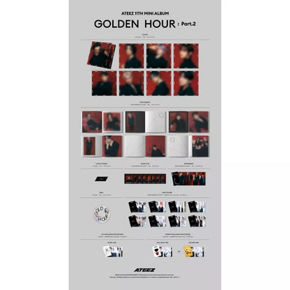 (PREVENTA) ATEEZ - 11th Mini Album [GOLDEN HOUR : Part.2] (TARGET EXCLUSIVE)