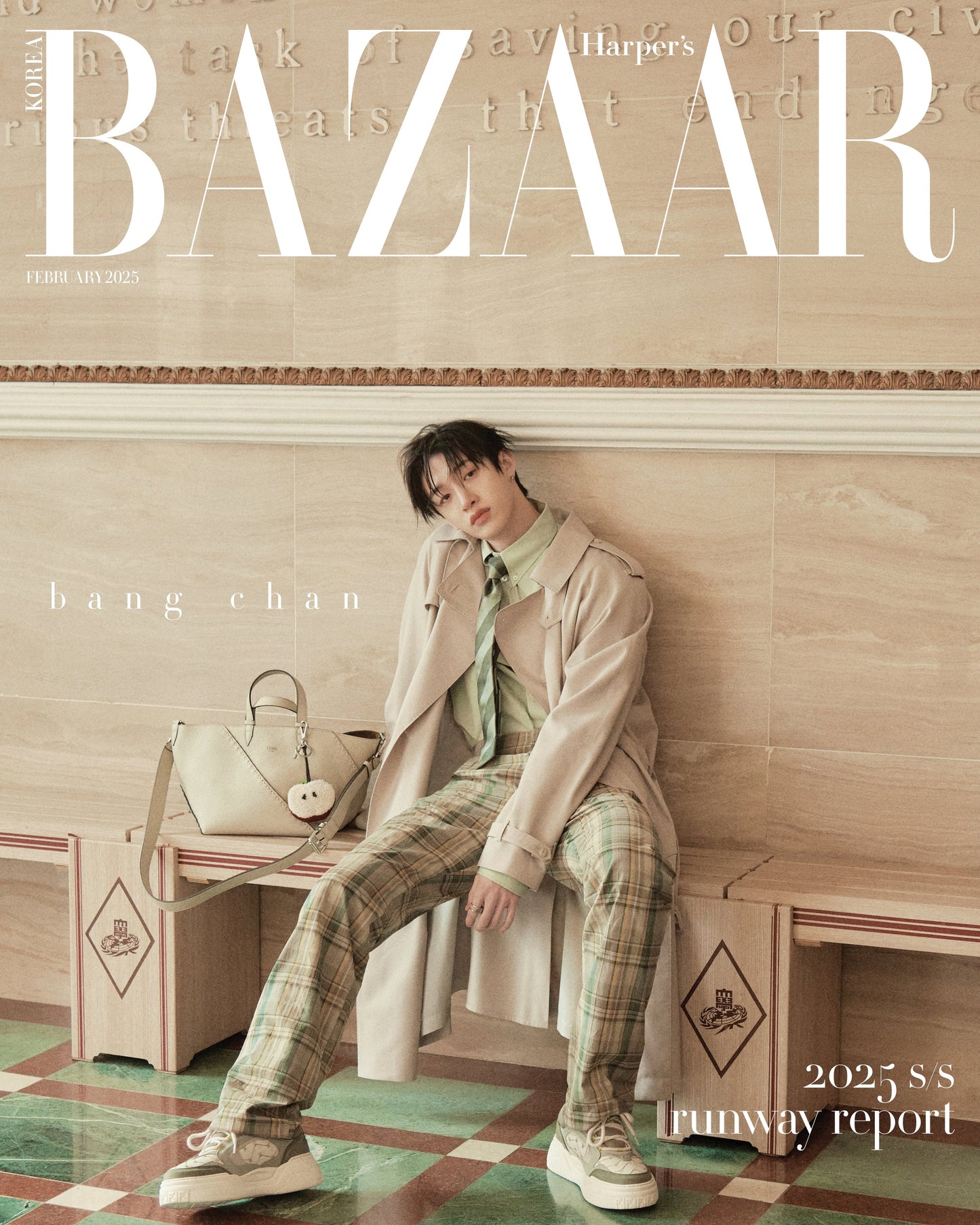 (PREVENTA) BANG CHAN (Stray Kids) - FEBRUARY 2025 [BAZAAR]