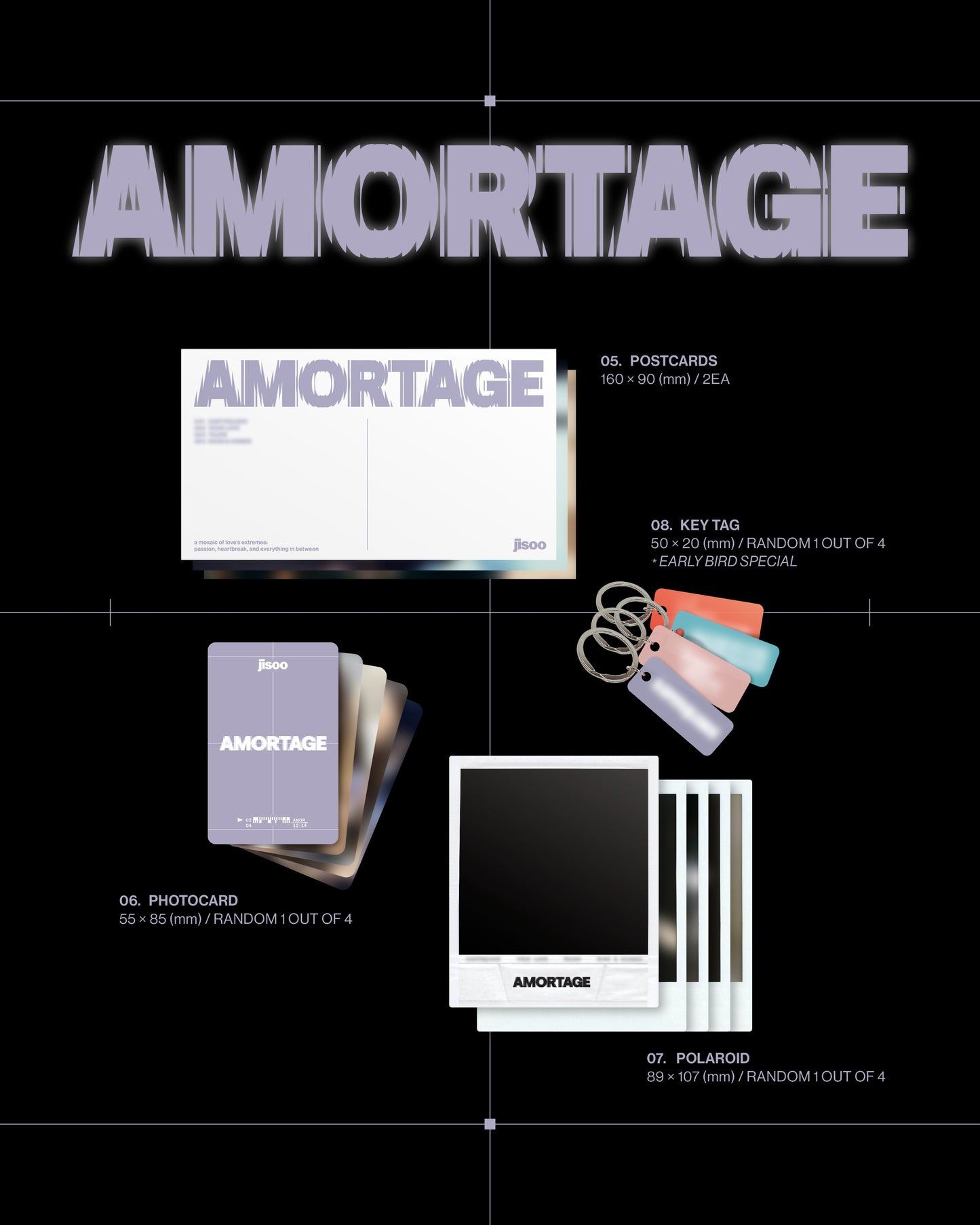 (PREVENTA) JISOO - MINI ALBUM [AMORTAGE]