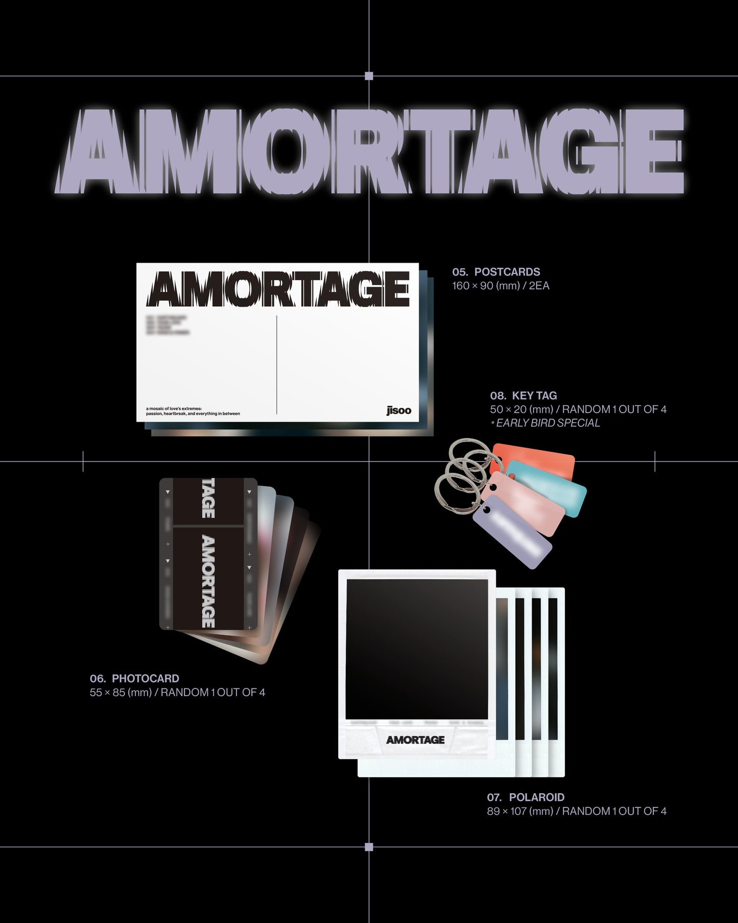 (PREVENTA) JISOO - MINI ALBUM [AMORTAGE]