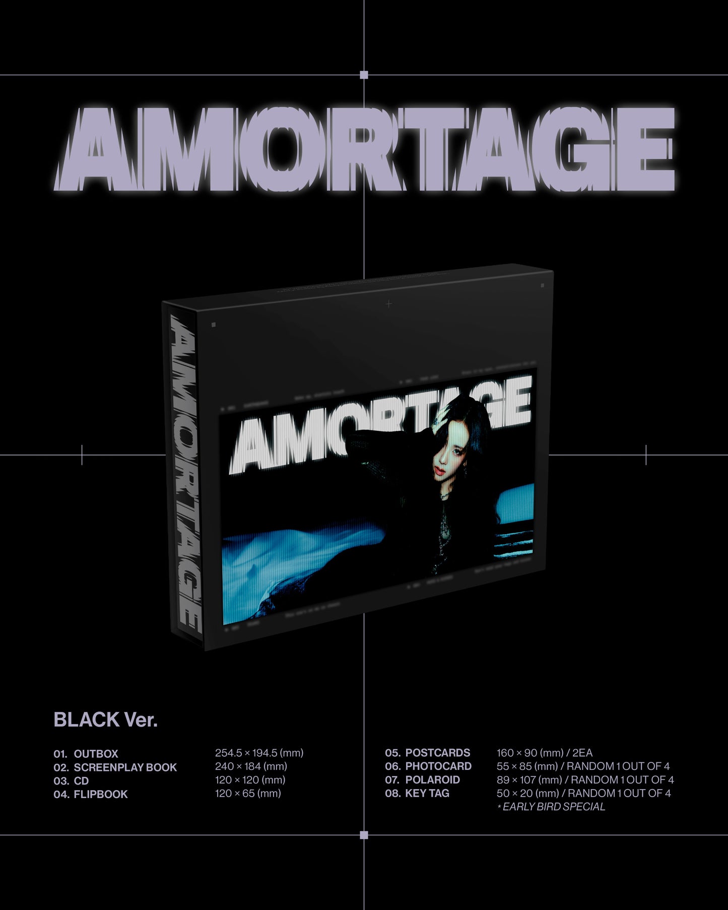 (PREVENTA) JISOO - MINI ALBUM [AMORTAGE]