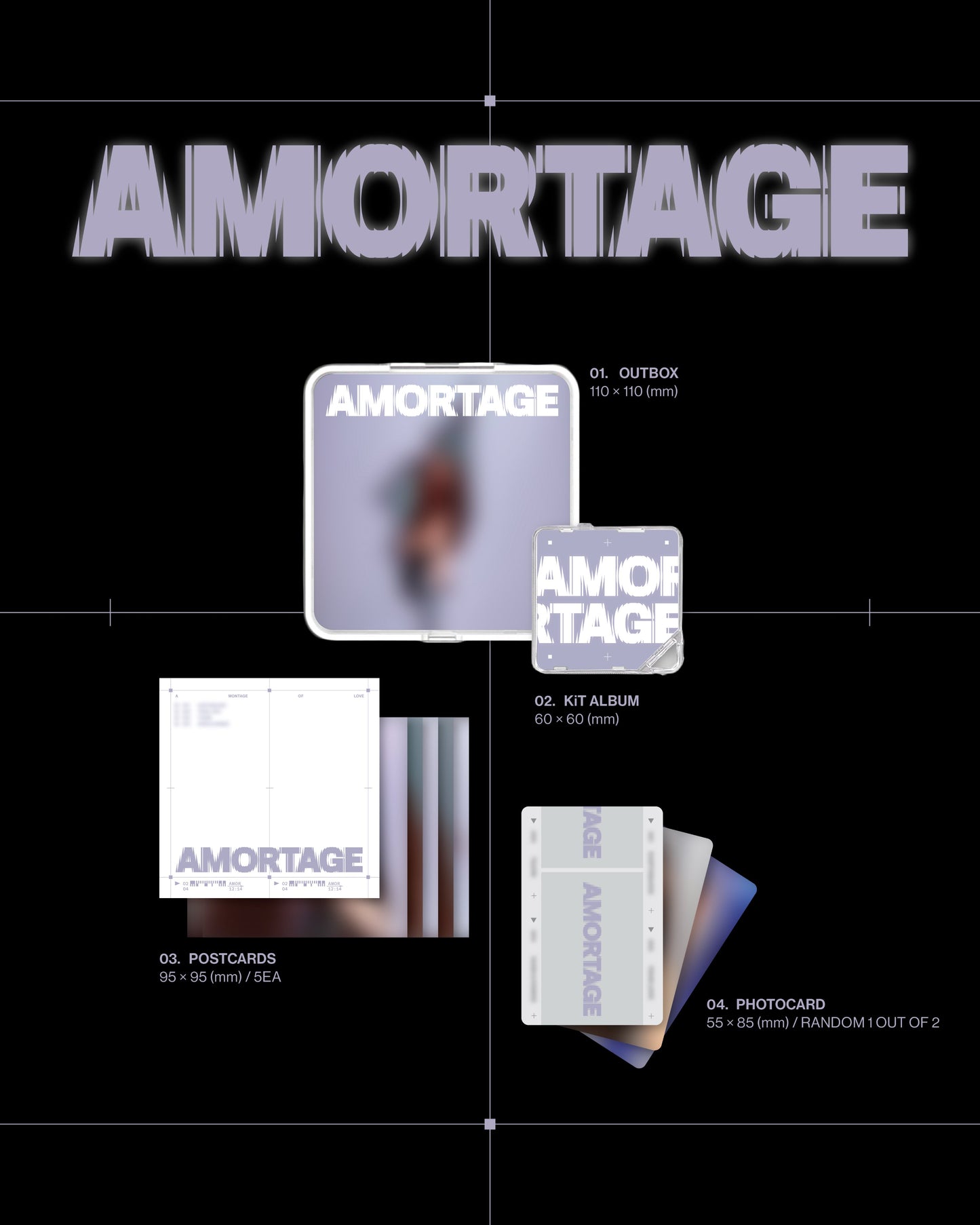 (PREVENTA) JISOO - MINI ALBUM [AMORTAGE]