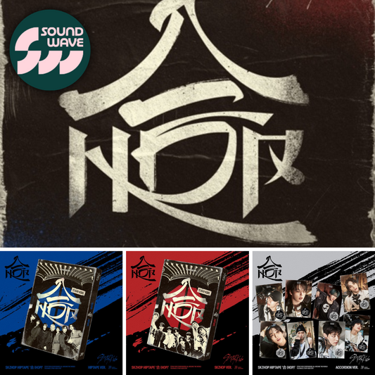 (PREVENTA) STRAY KIDS -  SKZHOP HIPTAPE 合 (HOP) + SOUNDWAVE