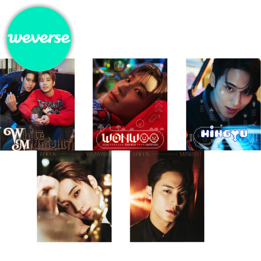 (PREVENTA) SVT (WONWOO, MINGYU) - [DICON VOLUME N°26 WONWOO & MINGYU : White Midnight] + WEVERSE GIFT