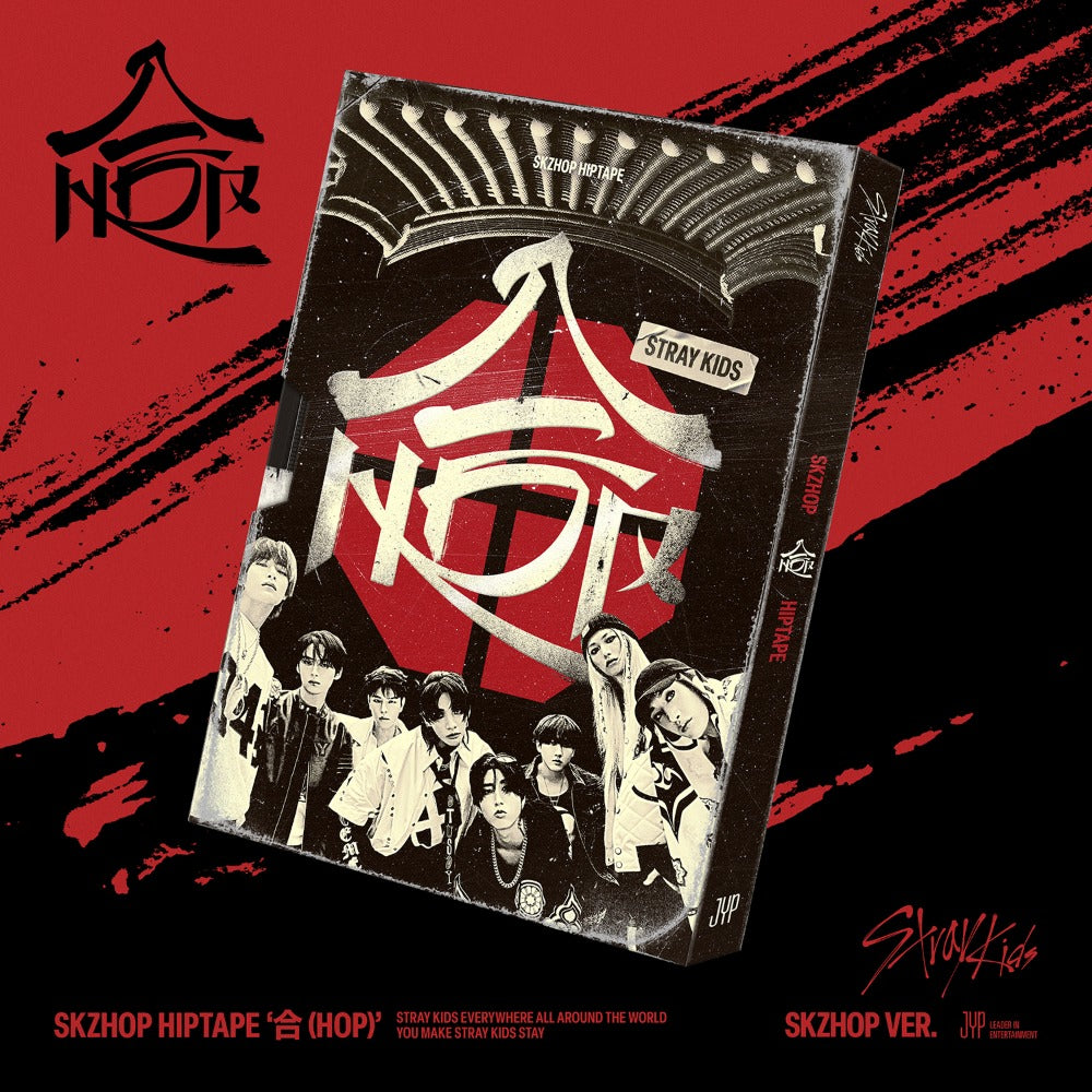 (PREVENTA) STRAY KIDS -  SKZHOP HIPTAPE 合 (HOP) + JYP GIFT