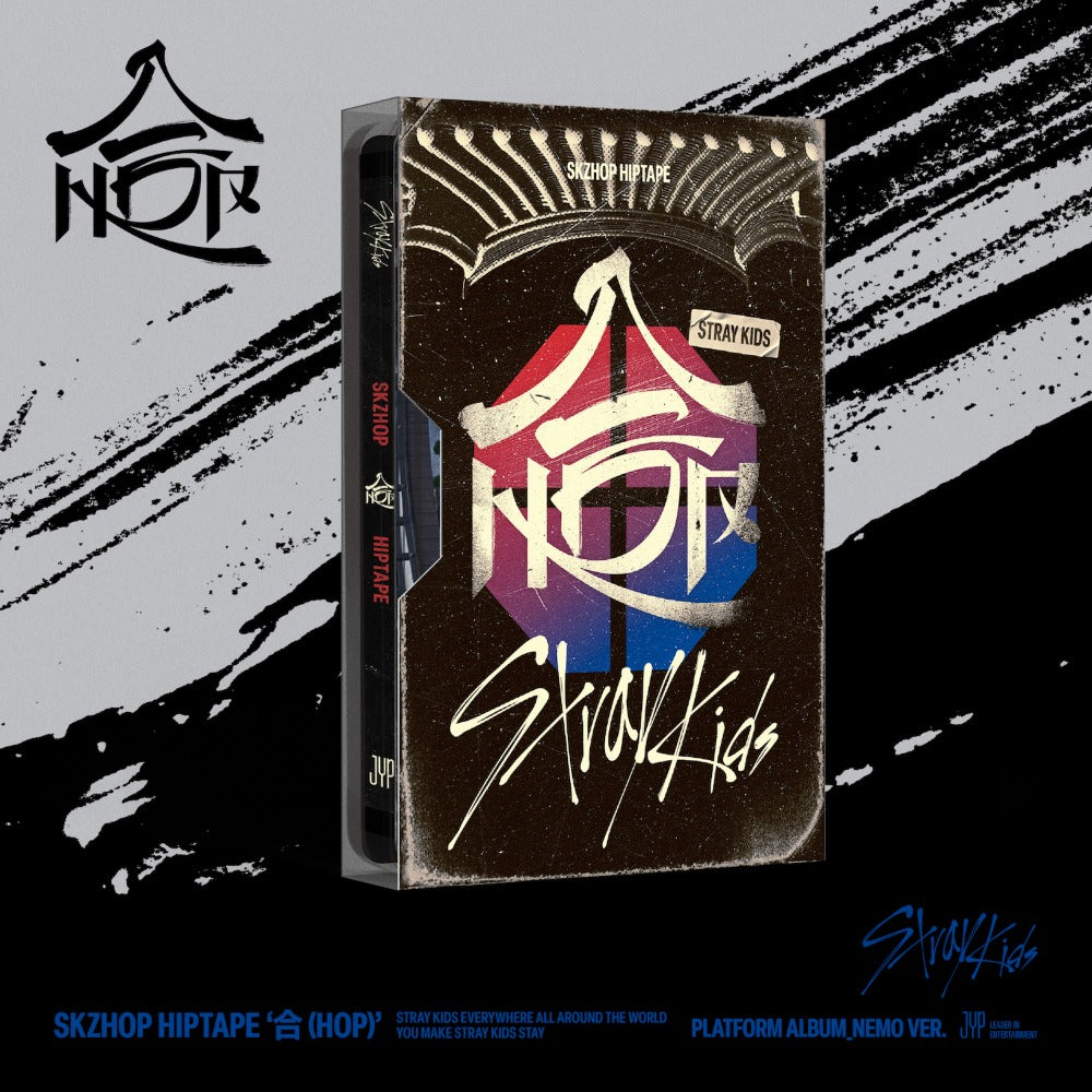 (PREVENTA) STRAY KIDS -  SKZHOP HIPTAPE 合 (HOP) + JYP GIFT