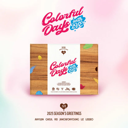 (PREVENTA) IVE - 2025 SEASON'S GREETINGS [Colorful Days with IVE] + SOUNDWAVE GIFT